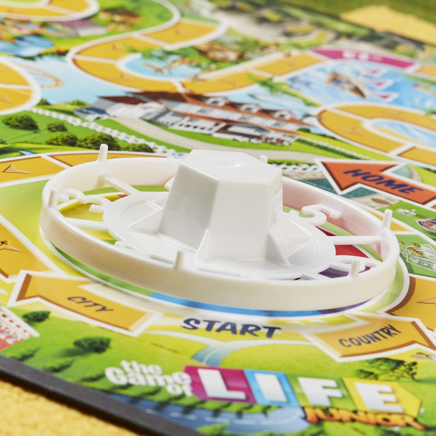 Hasbro The Game of Life Junior Board Game – Kids Family Vacation Edition
