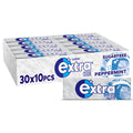 Wrigley's Extra Ice Peppermint Sugar Free Chewing Gum - 30 Packs (300 Pcs)