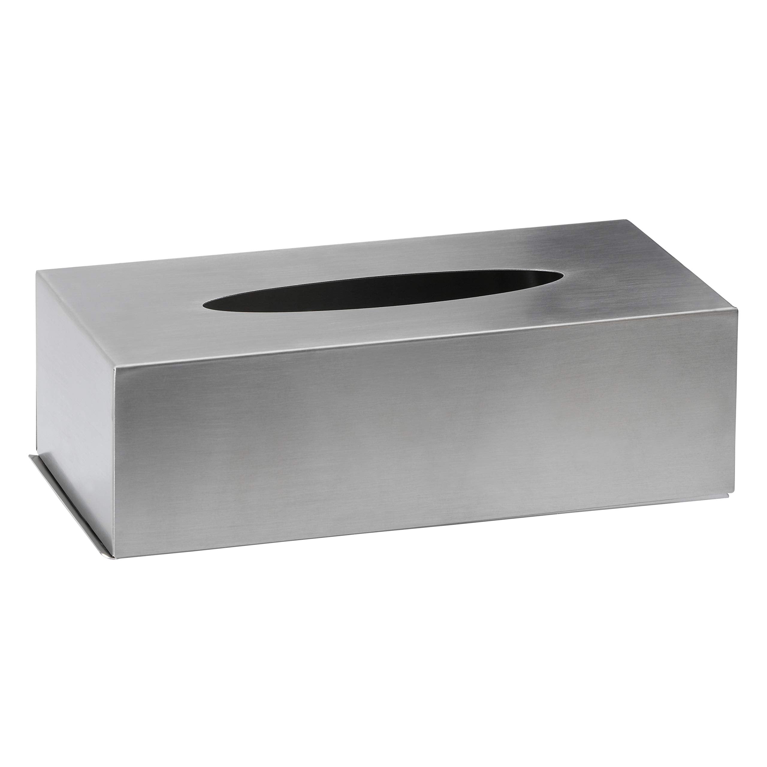 AMARE Tissue Box – Stainless Steel Kosmetiktücherbox with Anti-Fingerprint