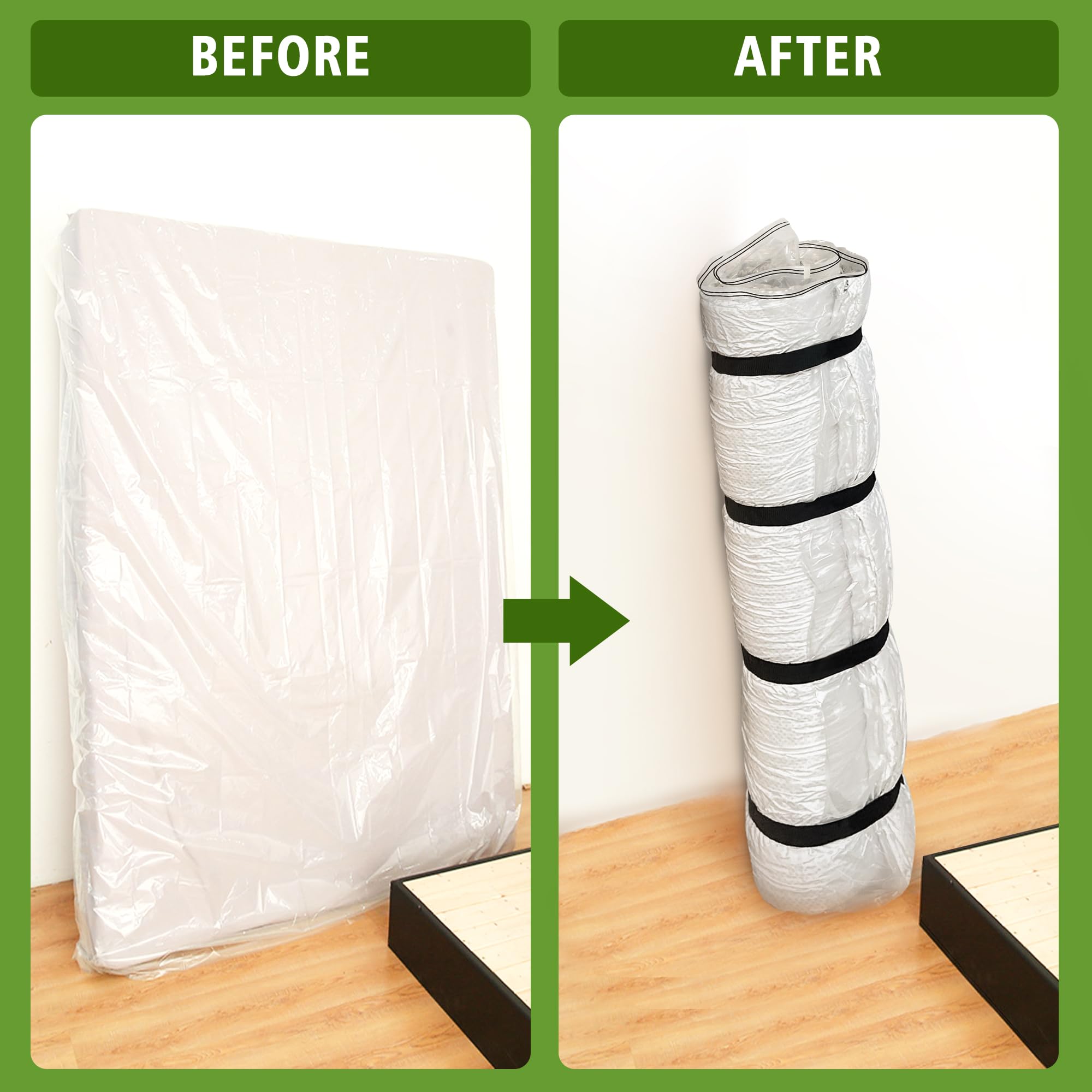 Jolof Store Mattress Vacuum Bag for Moving & Storage | Super King Size