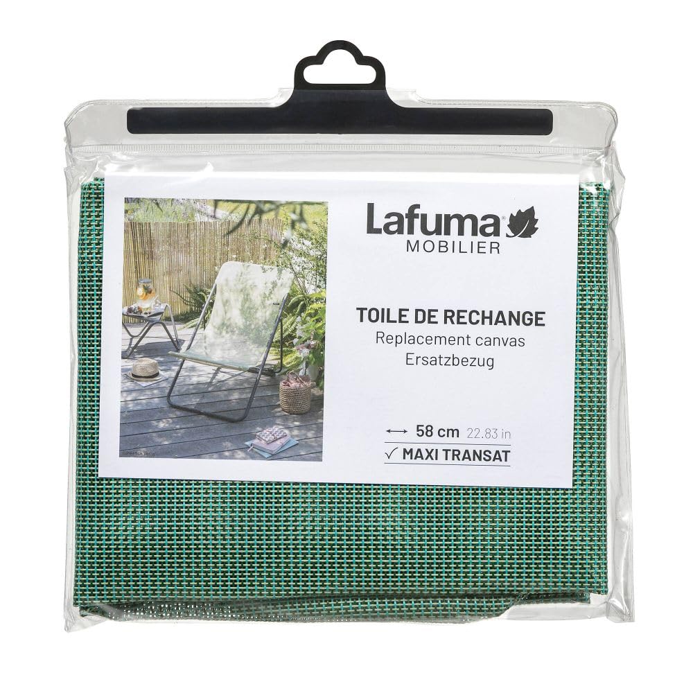 Lafuma Maxi Transat Replacement Batyline Canvas – Chlorophylle, 58cm