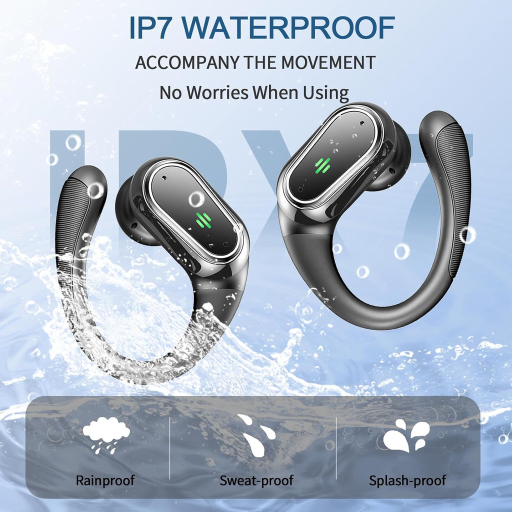Massive Discounts Wireless Sport Earbuds – Bluetooth 5.4 IP7 Waterproof
