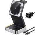3-in-1 Magnetic Wireless Charger - Foldable MagSafe Station