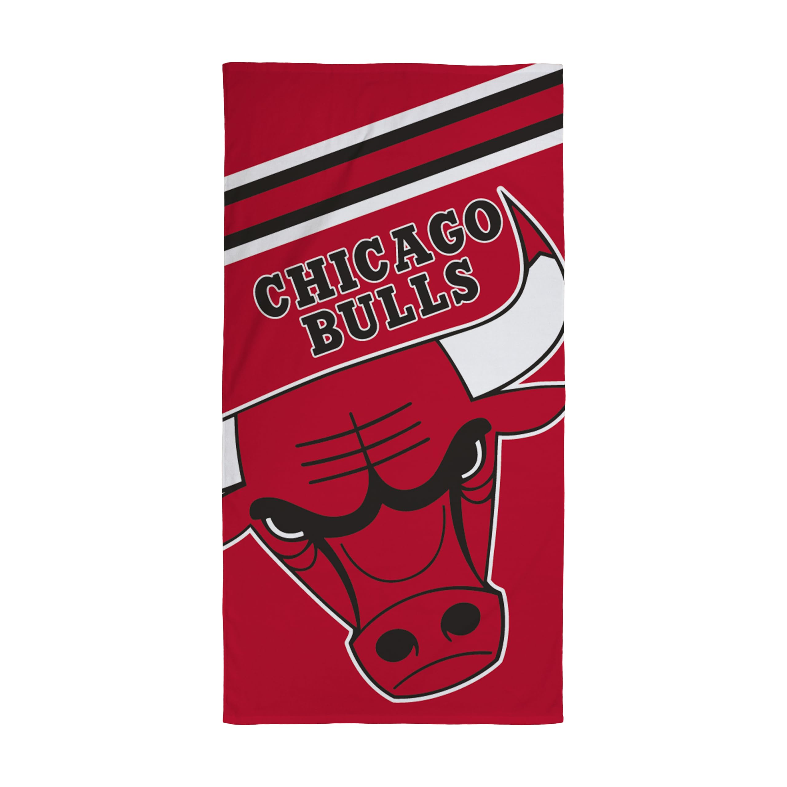NBA Chicago Bulls Beach Towel – 100% Cotton Soft Bath Towel, 75x150cm