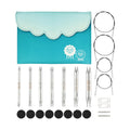 KnitPro Nova Cubics Deluxe Interchangeable Knitting Needle Set (4-8mm)