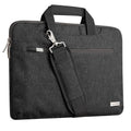 TECHGEAR 14-14.6" Laptop Case – Multi-function Shoulder Bag in Black