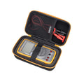 RLSOCO Hard Multimeter Case for Fluke 117/115 & AstroAI – Yellow Zipper