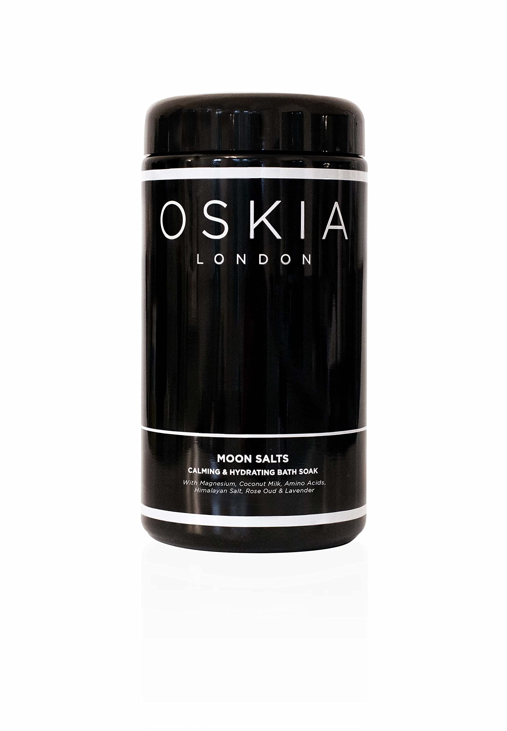 OSKIA Moon Salts – Magnesium & Himalayan Bath Salts for Relaxation, 500g