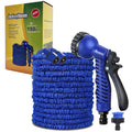 Jackeyhouse 150FT Expandable Garden Hose – Flexible Non Kink Pipe
