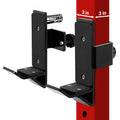Yes4All 3x3 Power Rack J-Hooks | 1000lb Capacity Steel Barbell Holders