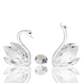 Crystal Swan Figurine | 35th Wedding Anniversary Glass Gift