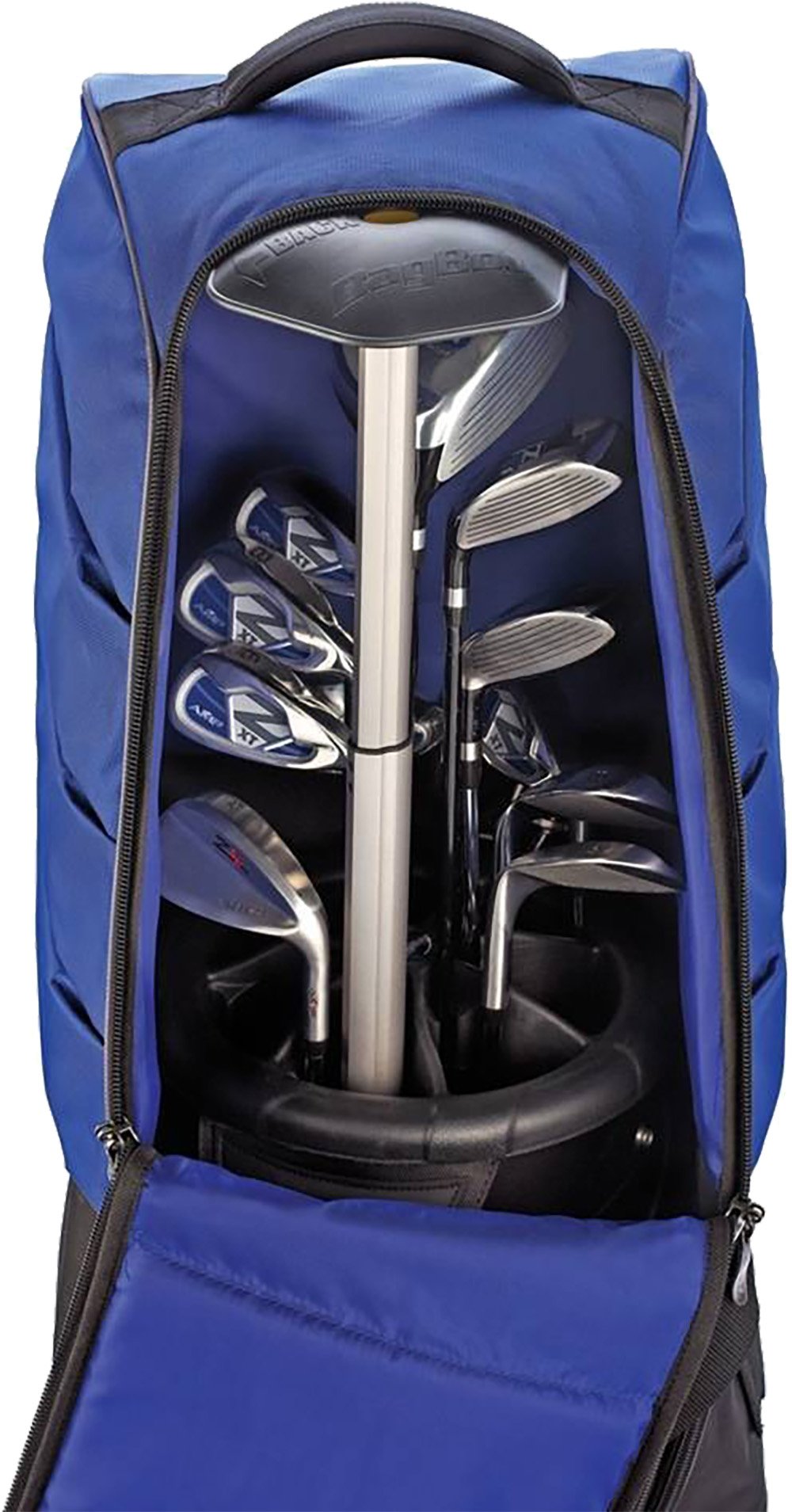 Bag Boy Backbone Golf Travel Cover Support – Adjustable Aluminum, Silver