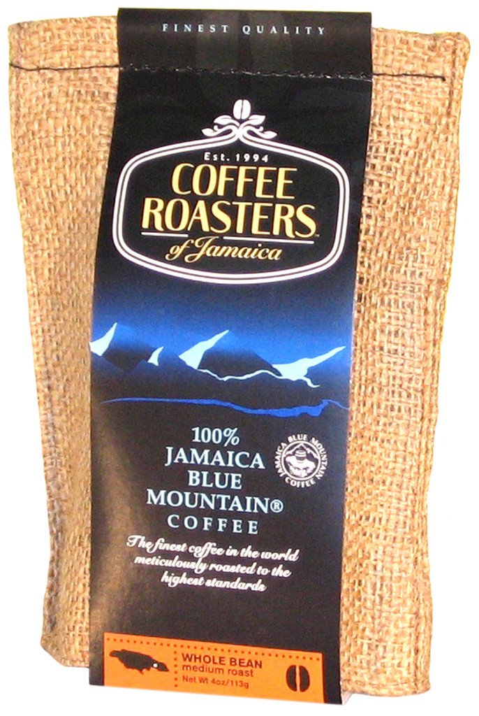 Jamaica Blue Mountain Coffee Beans - 113g Gourmet Roast