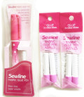 Sewline Fabric Glue Pen with 5 Refills | Clear Adhesive for EPP & Sewing