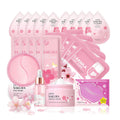 Jolof Store Sakura Skin Care Set - 24PC Cherry Blossom Beauty Gift Kit