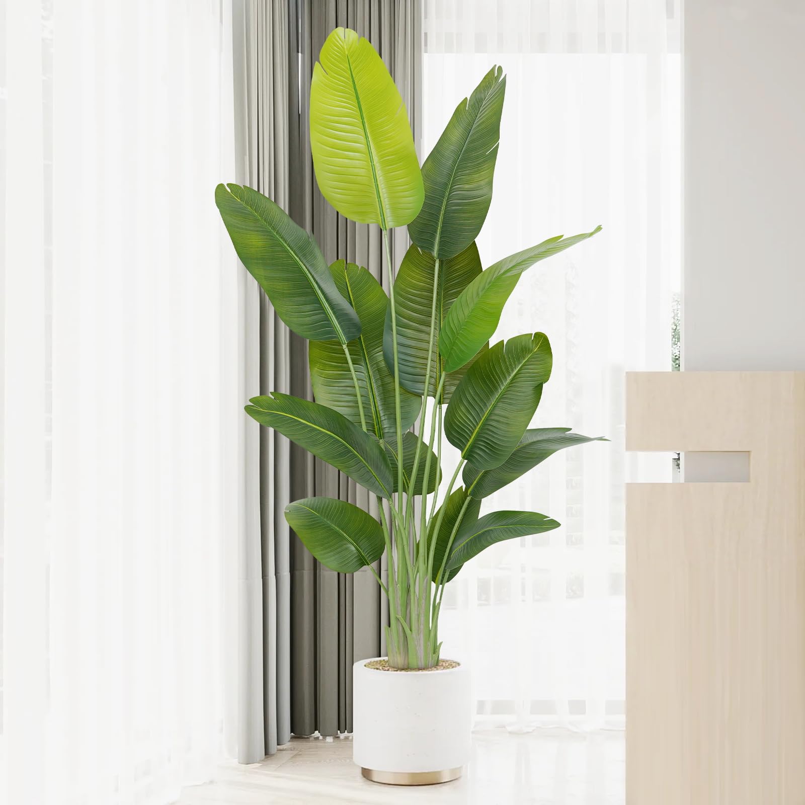 Keeplush 180cm Artificial Bird of Paradise Plant | Faux Banana Tree