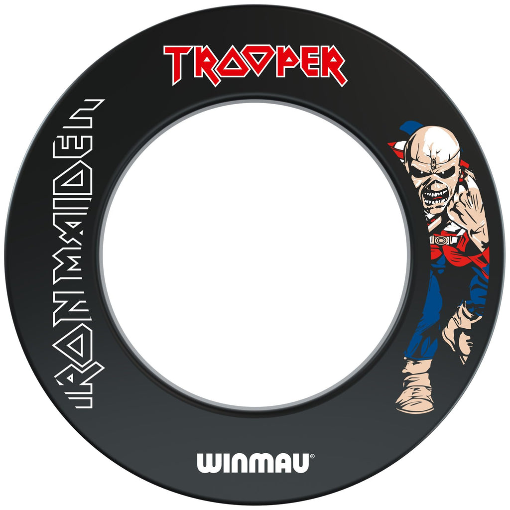 Winmau Iron Maiden Trooper Dartboard Surround – Bristle Board Guard