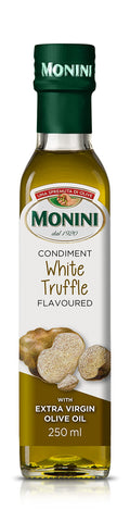 Monini White Truffle Flavoured EV Olive Oil - 250ml (Pack of 6)