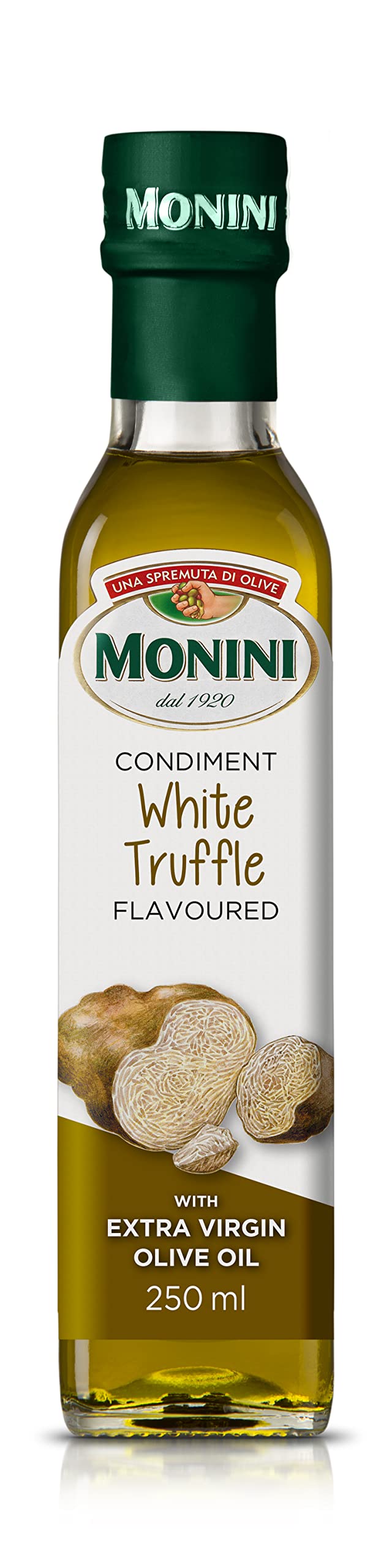 Monini White Truffle Flavoured EV Olive Oil - 250ml (Pack of 6)
