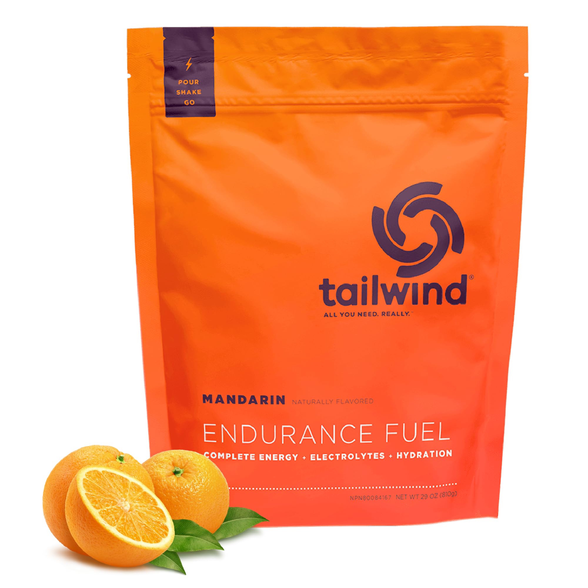 Tailwind Nutrition Endurance Fuel - Orange - 30 Serving Electrolyte Drink