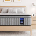 Mellsom Single Mattress, Memory Foam Pocket Sprung Mattress, Medium Firm - image 1