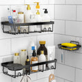 DIFULI 3-Pack Shower Caddy Shelf | No-Drill Adhesive Bathroom Organiser