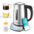 WeeKett Smart Kettle | 1.7L Voice Control Stainless Steel Electric Kettle