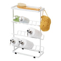 Yamazaki Tower Freestanding Shower Caddy – Steel Bathroom Rack Shelf