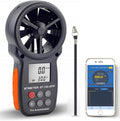 BTMETER BT-100APP Bluetooth Digital Anemometer - Handheld Wind Speed Meter