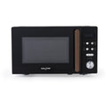 Salter Toronto 20L Digital Microwave – 800W Black with Wood-Effect