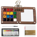 Pocket Artist Watercolour Travel Set | Mini Portable Palette
