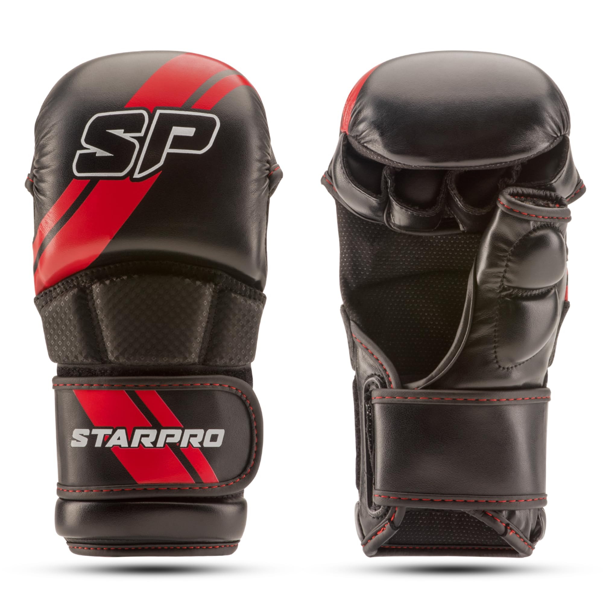 Starpro MMA Sparring Gloves – Synthetic Leather Grappling & Training Gear