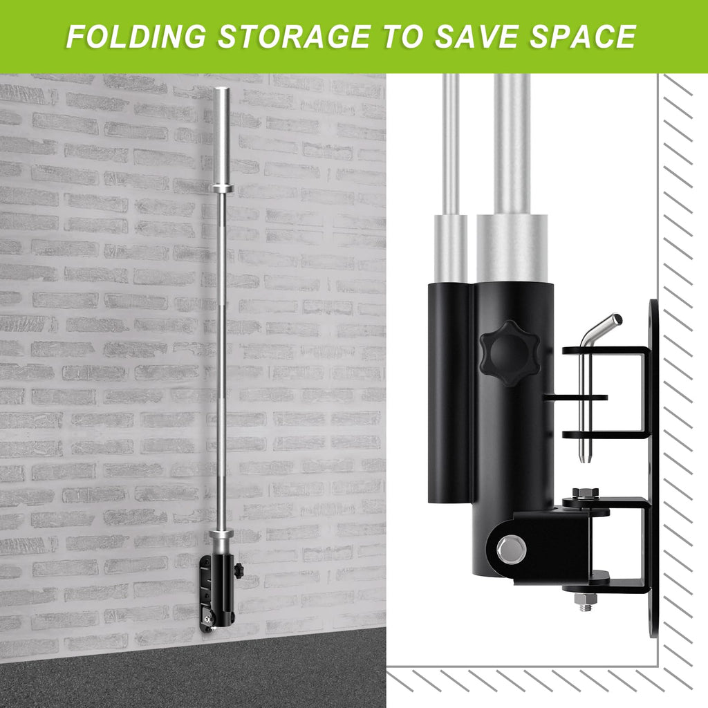 Kipika Wall-Mount Landmine Attachment for 1" and 2" Olympic Bars