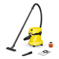 Kärcher WD 2 Plus Wet and Dry Vacuum Cleaner | 1000W 15L Steel Tank