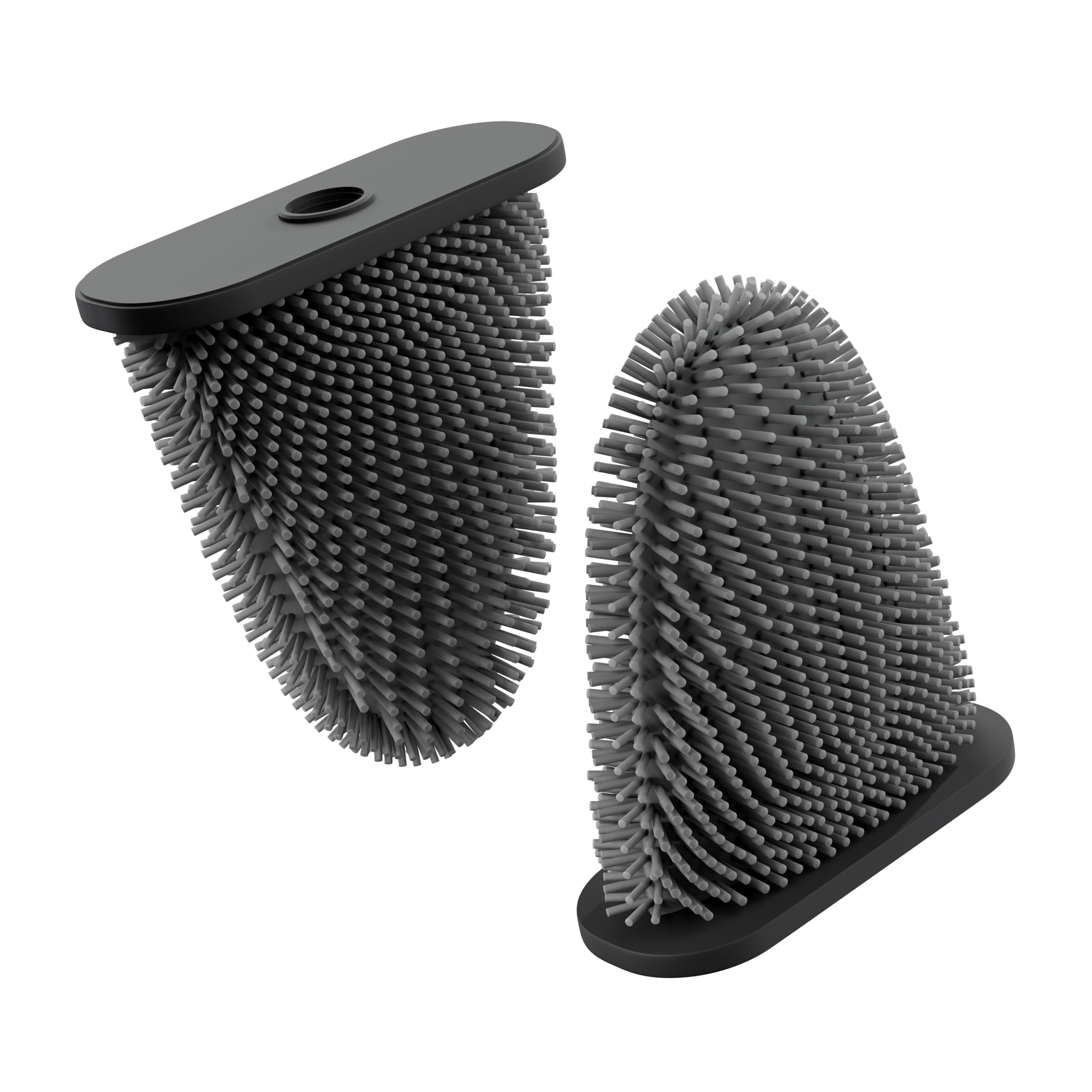 SAVEGA Silicone Toilet Brush – Wall Mounted Hygienic Scrubber with Holder
