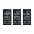 Grandpa's Pine Tar Bar Soap – Natural Antibacterial 3-in-1 (3 Pack)