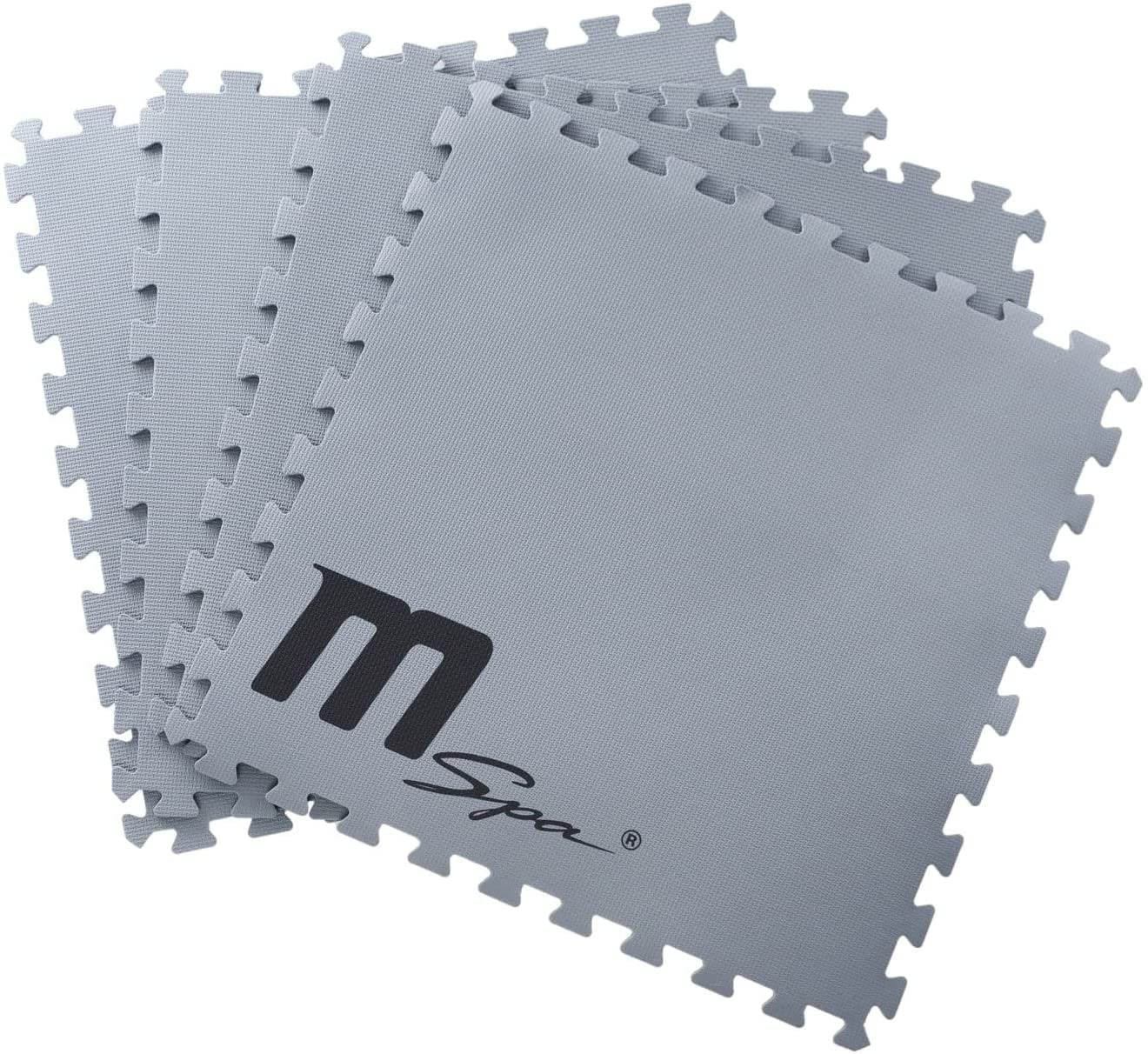 MSpa Inflatable Hot Tub Heat Retaining Foam Mat - 9 Piece EVA Set