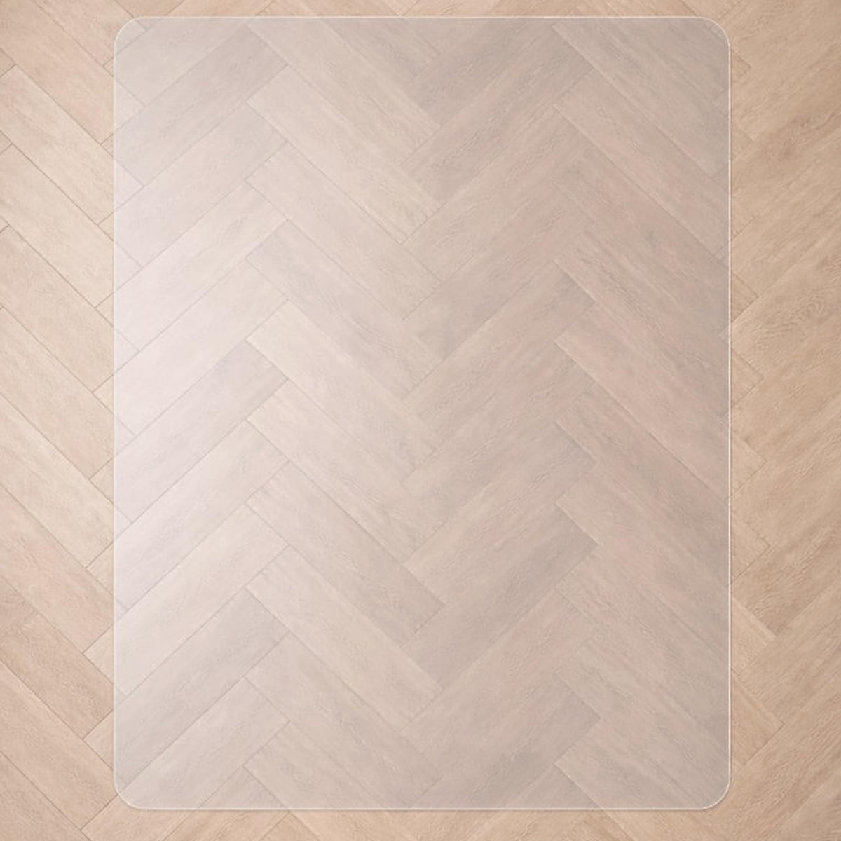 Marvelux Non-Slip Clear PVC Office Chair Mat for Hard Floors, 90 x 120cm - image 5