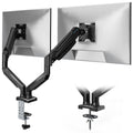 BONTEC Dual Monitor Stand – Gas Spring Desk Mount for 13-32" Screens