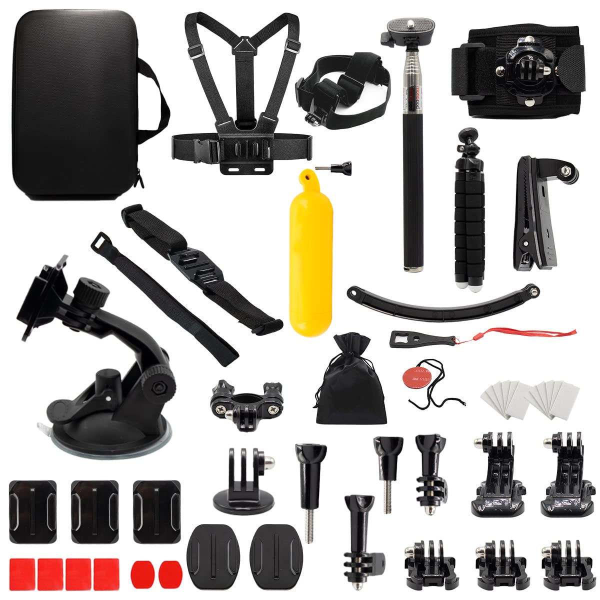 MMOBIEL 50-in-1 Action Camera Accessory Kit for GoPro, DJI & Insta360