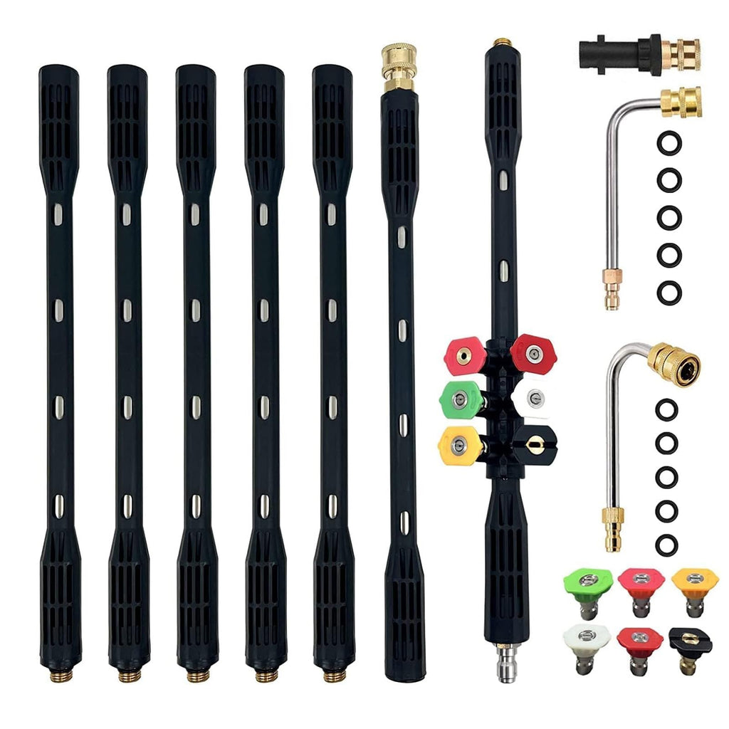 Jolof Store Pressure Washer Extension Wand - 9 Pack Gutter Cleaning Tools