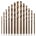 M35 Cobalt Drill Bit Set | 13-Piece High Speed Steel Twist Bits