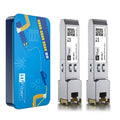 H!Fiber 1G SFP RJ45 Module – 1000Base-T Copper Transceiver, 2-Pack
