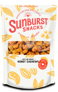 Sunburst Snacks Honey Roasted Whole Cashew Nuts – Non-GMO, 500g