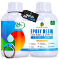 Craft Resin 1L Crystal Clear Epoxy Resin Kit – Food Safe & UV Resistant