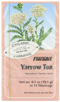 Salus Haus Organic Yarrow Herbal Tea – Caffeine-Free, 90 Teabags (Pack of 6)