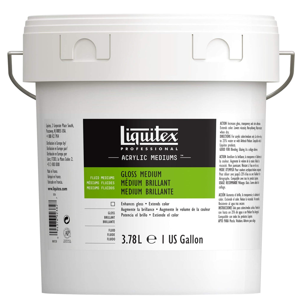 Liquitex Professional Gloss Pouring Medium for Acrylic Paint – 3.78 L