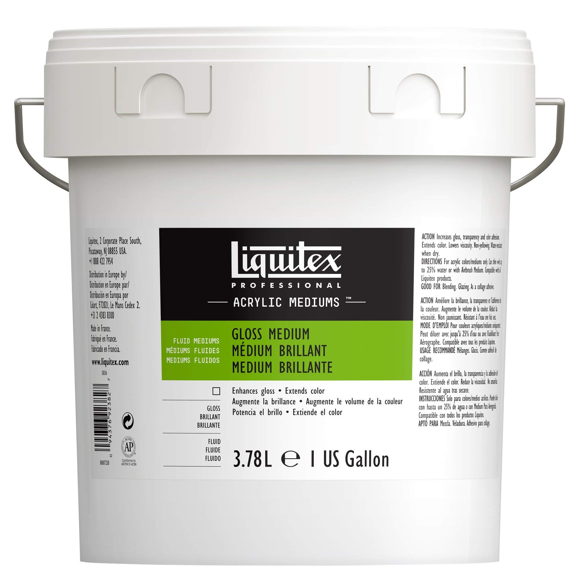Liquitex Professional Gloss Pouring Medium for Acrylic Paint – 3.78 L
