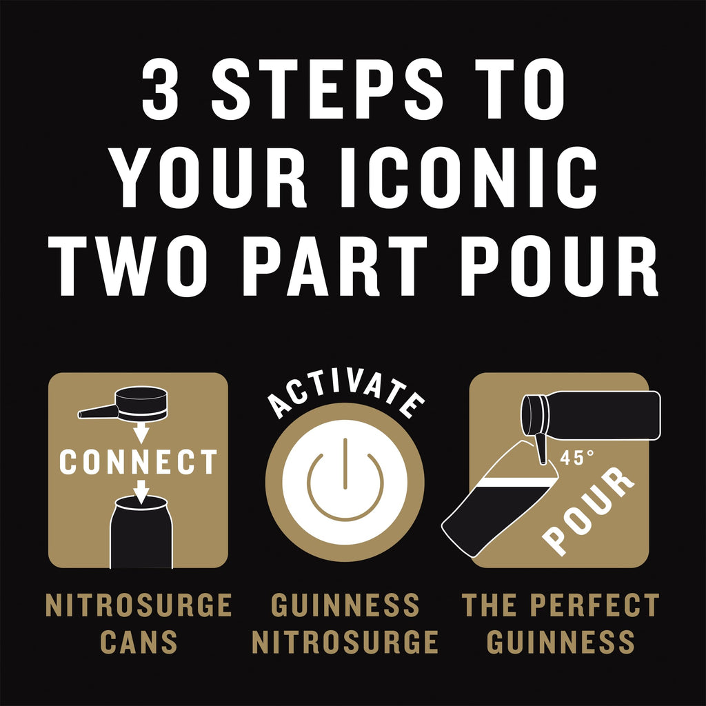 Guinness Nitrosurge Device – Portable Ultrasonic Draught Beer Pourer