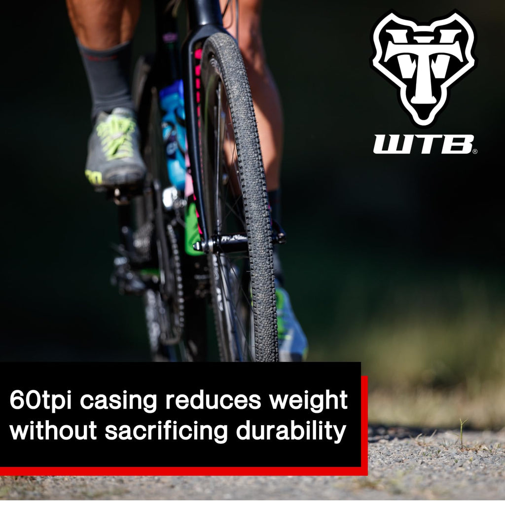 WTB Riddler 700 x 37c Gravel Tire - TCS Light Fast Rolling TanWall